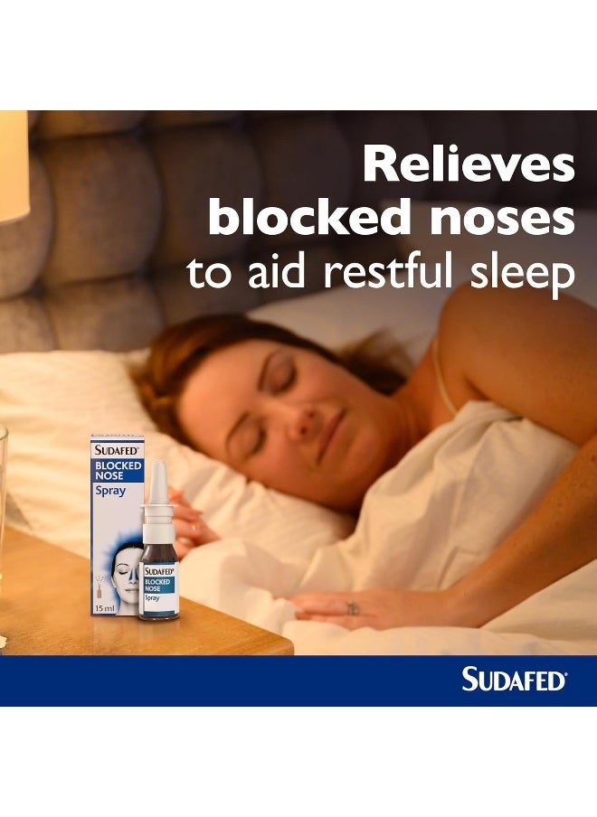 Sudafed Sudafed Blocked Nose Spray (15ml)  - Image 5