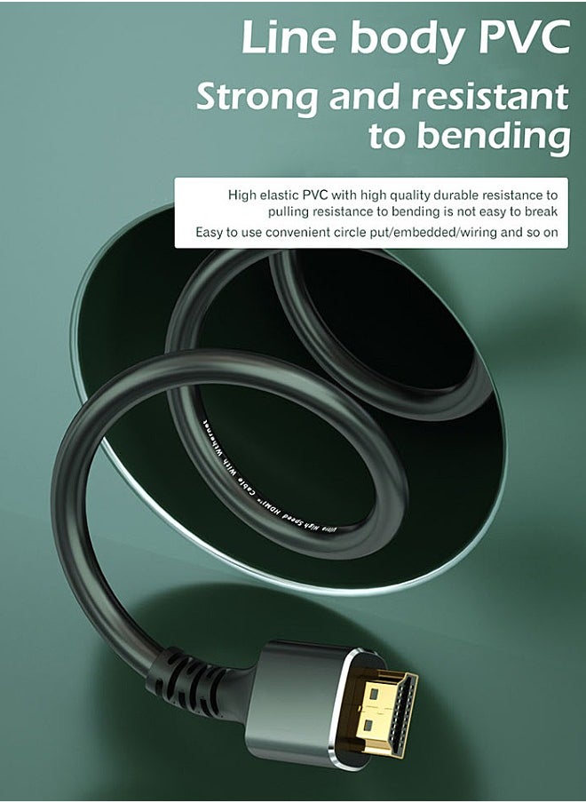Mi VAZA - HDMI 2.1 Cable - 8K and 4K - Ultra High Speed HDMI Cord - Suitable for Computer Monitors, Projectors, TV, PS5, Xbox, Switch - Image 1