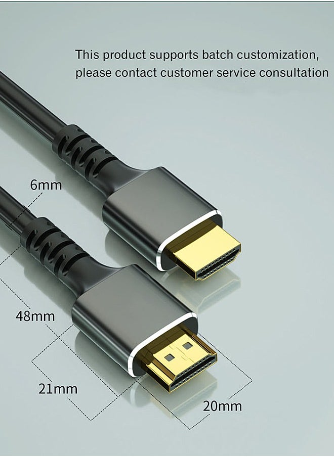 Mi VAZA - HDMI 2.1 Cable - 8K and 4K - Ultra High Speed HDMI Cord - Suitable for Computer Monitors, Projectors, TV, PS5, Xbox, Switch - Image 1