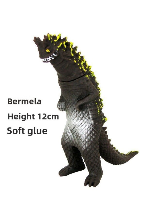 Monster Small Size Toys Ultraman Monster Soft Glue Not Bad Night Market Scenic Spot Stall Boys Toys-Colour:Trumpet Bermuda  - Image 1