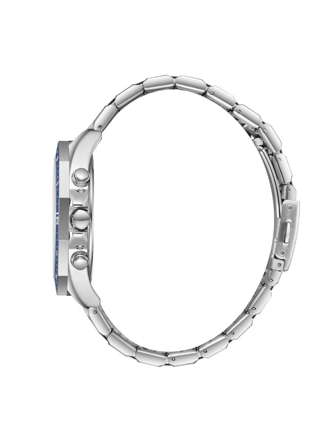 Lee Cooper Lee Cooper Men's Watch, Multi Function Display and Metal Strap - LC08021.390, Silver  - Image 3