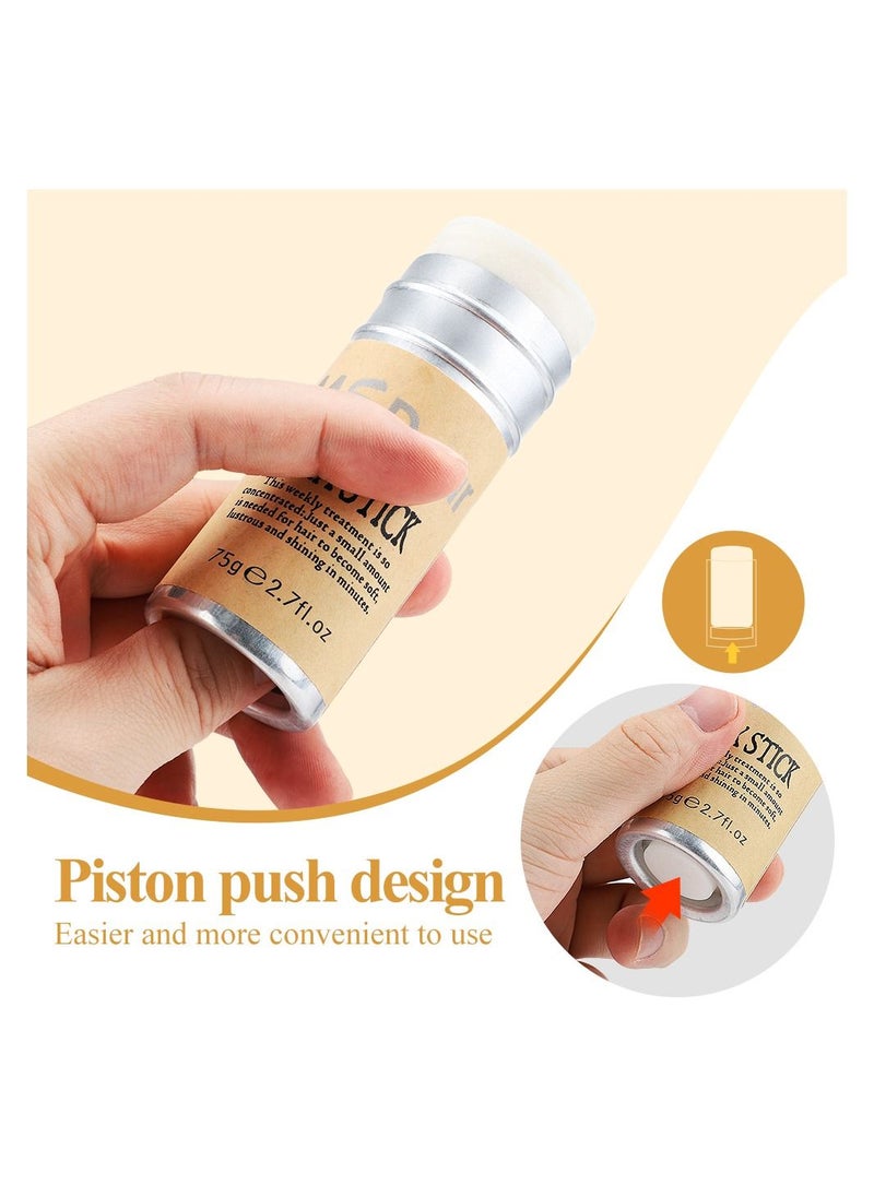 IKT 2PCS Hair Wax Stick Gel Cream Non-Greasy Style Hair Wax Stick For Men Women Broken Hair Artifact  - Image 2