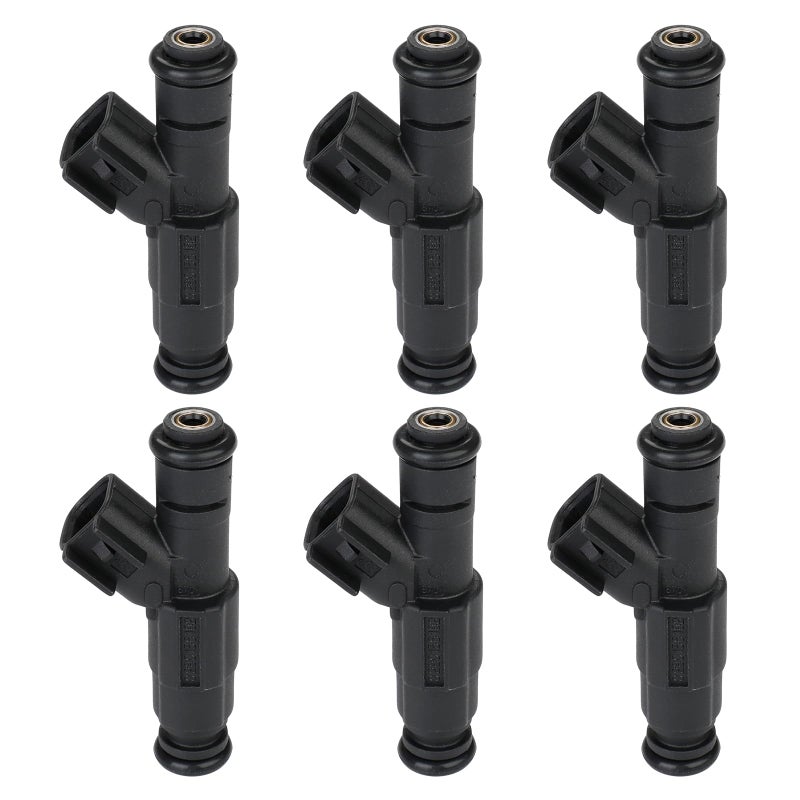 JDMON Fuel Injectors Compatible with Chevrolet Equinox Pontiac Torrent 34L V6 2005 2006 2007 2008 2009 Replacement for 0280156182 FJ704 83211208 89017615 - Image 2
