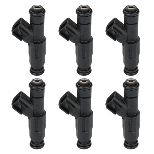 JDMON Fuel Injectors Compatible with Chevrolet Equinox Pontiac Torrent 34L V6 2005 2006 2007 2008 2009 Replacement for 0280156182 FJ704 83211208 89017615 - Image 1