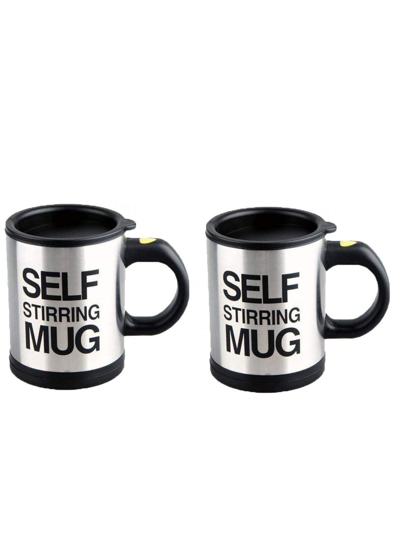 RDN - 2 Pack Automatic Self Stirring Mug Coffee Cup Mixer Tea - Image 1