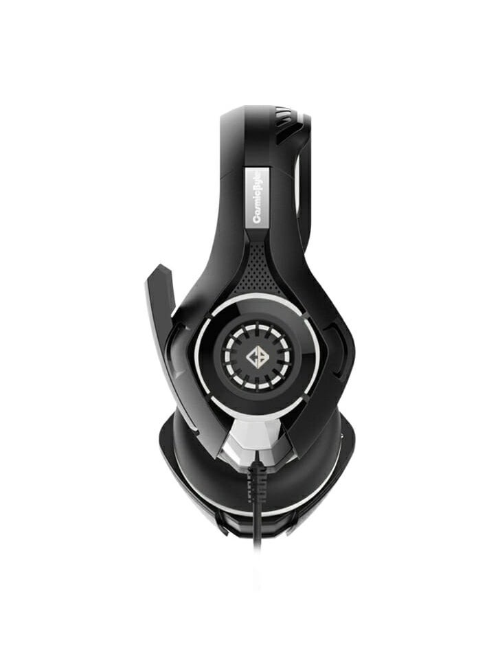 Cosmic Byte GS410 Wired Gaming Headset Over Ear Headphones with Noise Cancelling Mic Compatible with PS5, PS4, Xbox One, PC, Mac, Computer, Laptop (Black)  - Image 4