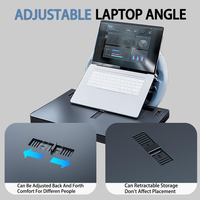 Ronsoile Car Desk for Tesla Model 3 Y, Foldable Tesla Desk for Laptop, Car Table Tray for Tesla Passenger Seat, Tesla Table Travel Tray for Kids, Food & Tablets, Tesla Tray Long Trip Essentials - Image 5