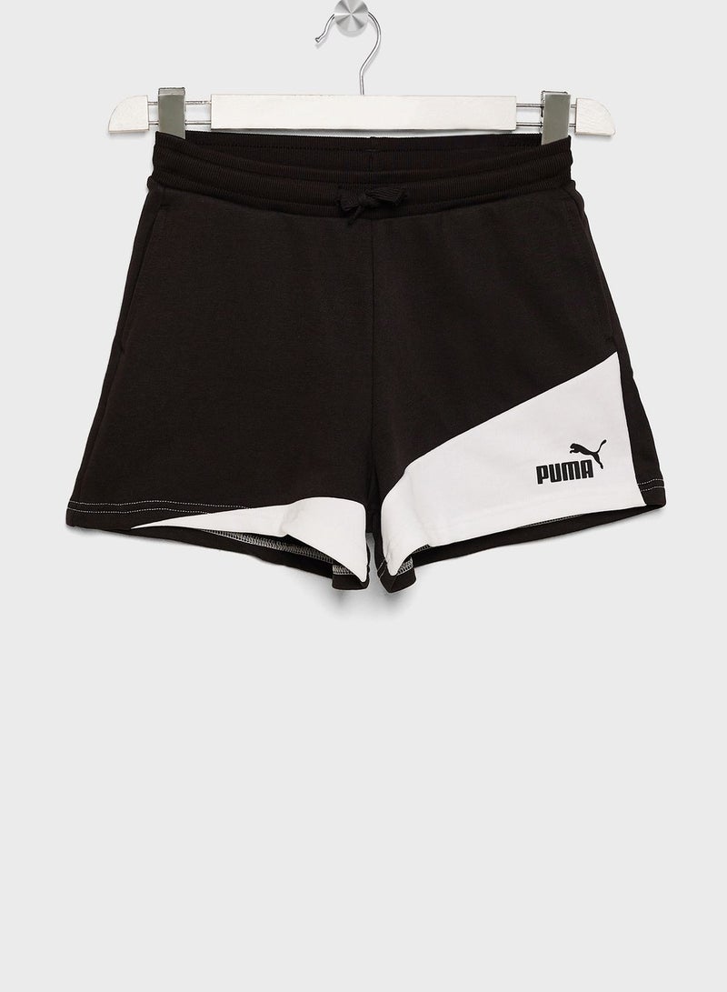 PUMA Kids Power Colorblock Shorts  - Image 1