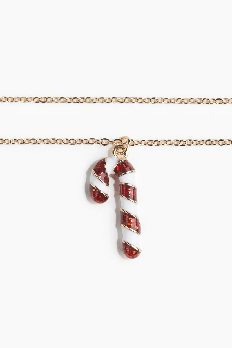 اتش اند ام Candy Cane Necklace