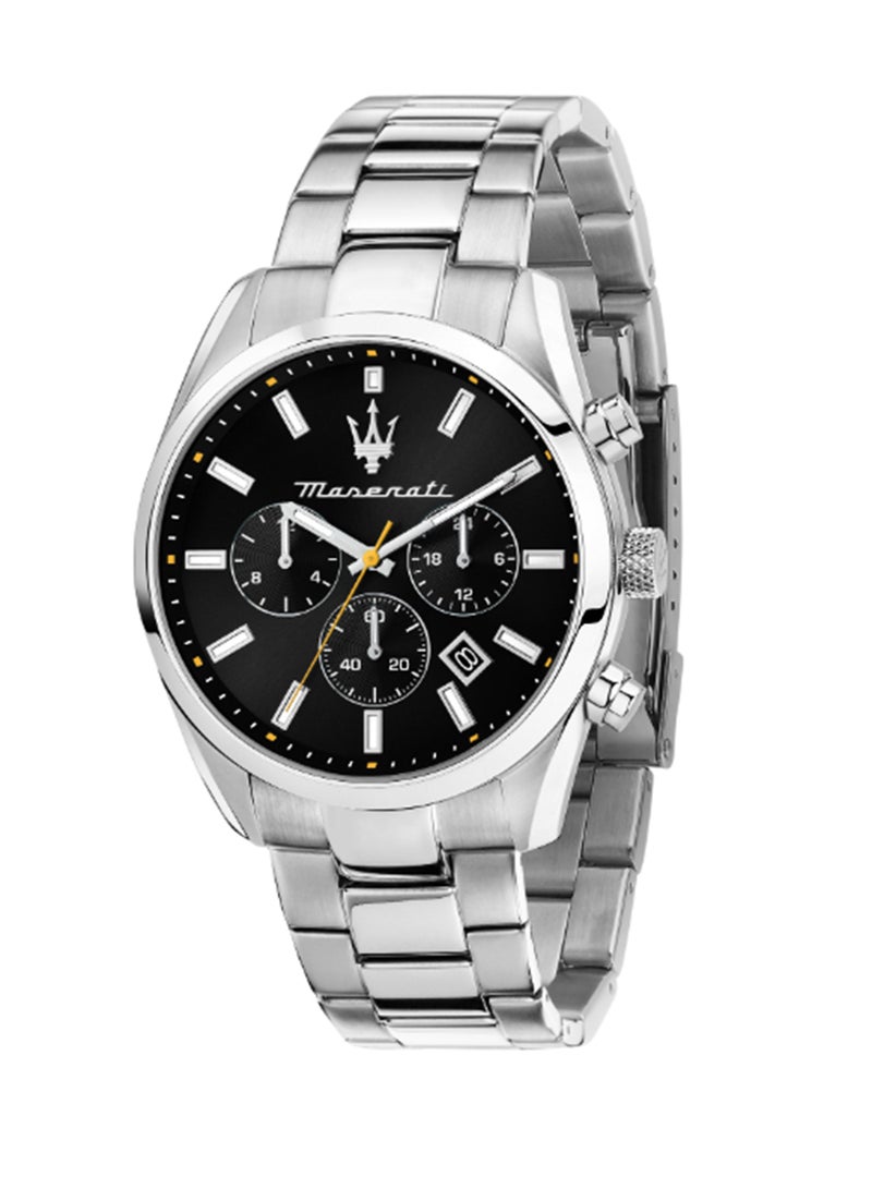 Maserati Men's Black Sunray Dial Stainless Steel Watch - 43 MM - R8853151010 - Image 1