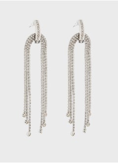 Diamante Drop Earrings