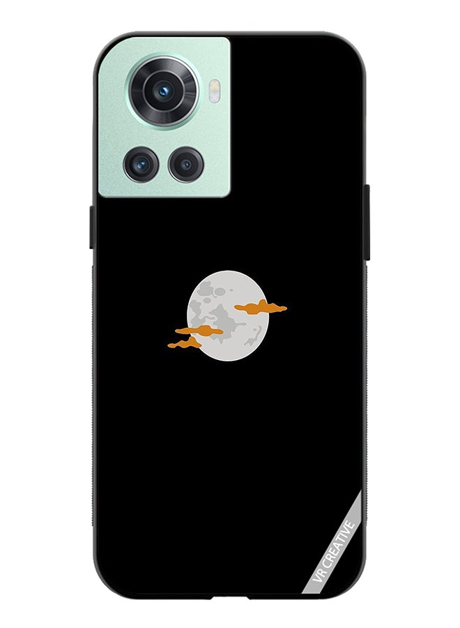 VR CREATIVE Protective Case Cover For OnePlus Ace Moon Design Multicolour - Image 1