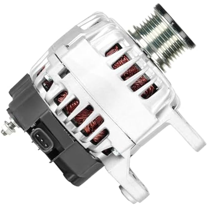 SEHNSUCHT Alternator Replacement New Compatible with Nissan Sentra 2013-2019, 12V, 110Amp, CW, SC6, IR/IF, Replace for : 2611855B, FG12T039(Only for 1.8L) - Image 1