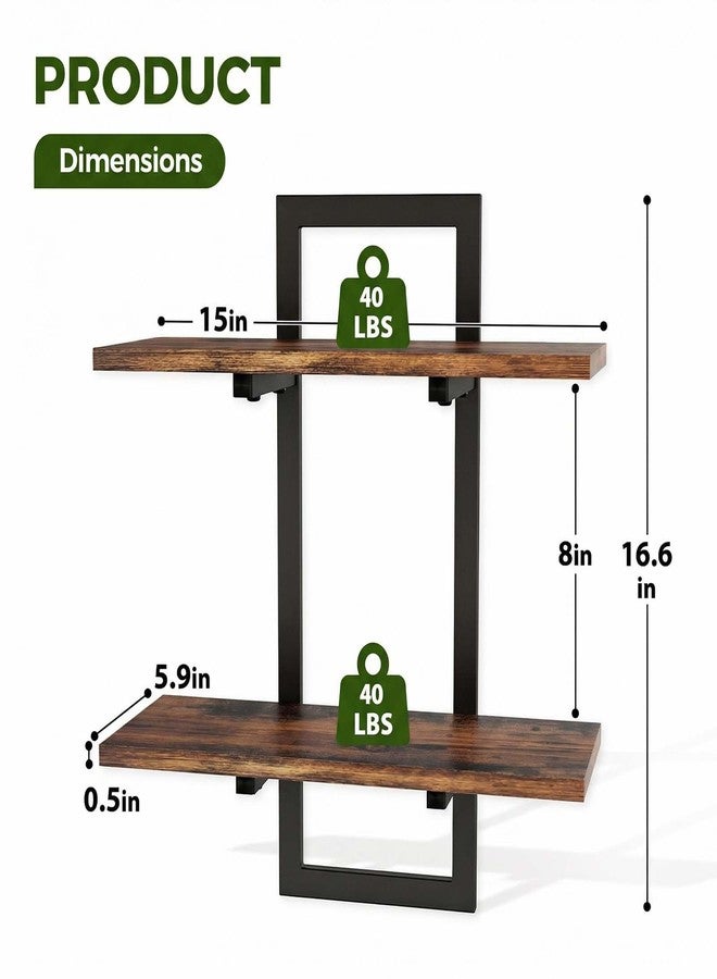 Bamworld Wall Planters for Indoor Plants Window Plant Shelves Vertical Plant Holder Wall Decor Plant Stand Indoor Floating Shelves for Plant Hangers for Living Room Bedroom Bathroom - Image 3