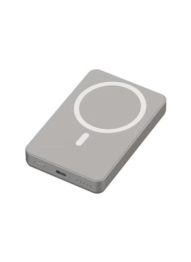 10000mAh MagSafe Power Bank 20W PD & 15W Wireless / Simultaneous Charging / Compact Design / USB-C Output & Input - Titanium