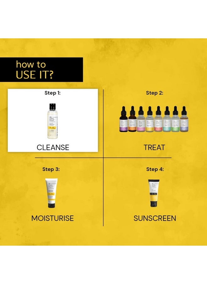 Deconstruct - Niacinamide Brightening Face Wash ; 2% Niacinamide+2% Liquorice Root Extract ; For Glowing Skin ; 100 Ml - Image 1