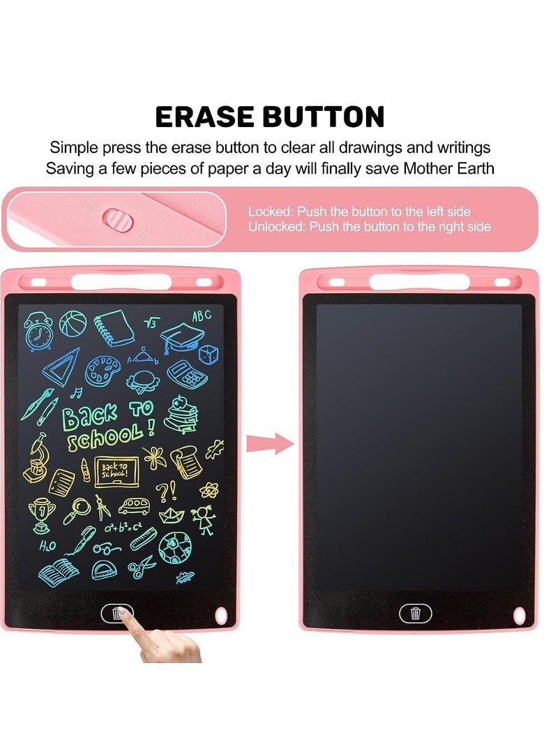 LCD Writing Tablet, Children's Color Drawing Tablet, Educational Toys and Gifts for Boys and Girls, Black, 8.5 Inch - Image 2