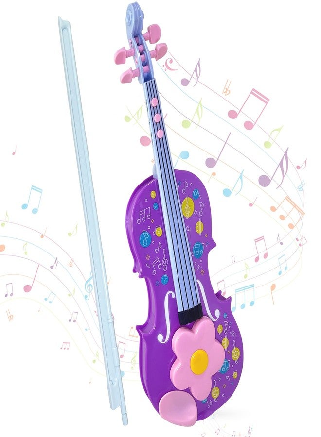 Sealive Kids Electronic Violin Toy with Bow, 17 Inch Music Instrument for Kids Ages 2+, Soft Simulated Bowing Surface, Built-in Songs, Auto Play & Tremolo Modes, Musical Gift for Girls Boys - Image 1