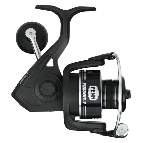 Penn Pursuit V Spinning Fishing Reel Size 3000 CorrosionResistant Graphite Body Lightweight Aluminum Superline Spool HT100 Drag System - Image 3