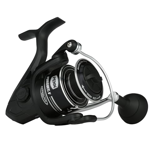 Penn Pursuit V Spinning Fishing Reel Size 3000 CorrosionResistant Graphite Body Lightweight Aluminum Superline Spool HT100 Drag System - Image 1