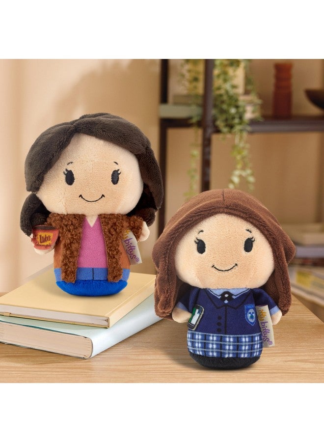 Hallmark itty Bitty Gilmore Girls Plush Toys (Lorelai and Rory) Set of 2, 4" Mini Stuffed Animals, Mom Gift for Mother's Day - Image 2