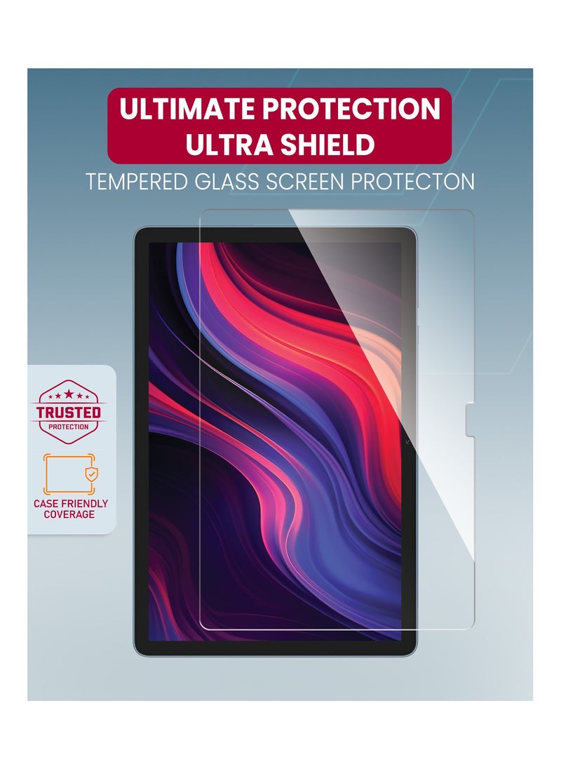 Moxedo Moxedo Ultra Shield Tempered Glass Screen Protector HD Clear 9H Hardness Micro Curved Edges with Installation Guide Compatible with Honor Pad X8  - Image 5
