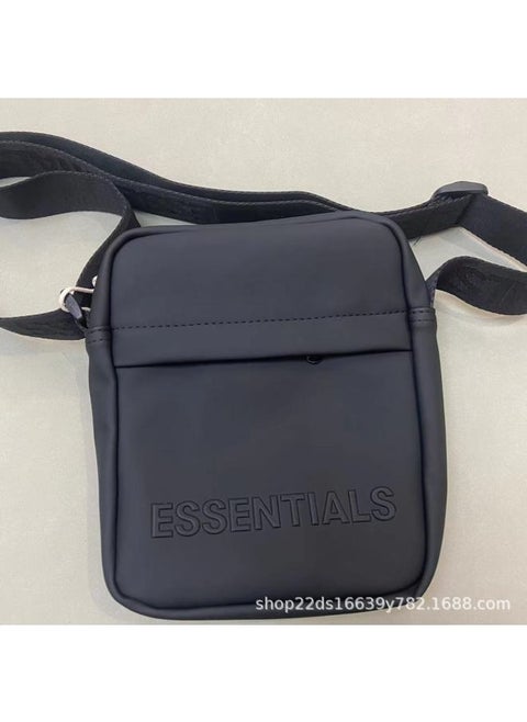 24fw Spot FOG Multi-line Frosted Pu ESSENTIALS FEAR OFGOD2 Men's And Women's Shoulder Bag Hanging Bag