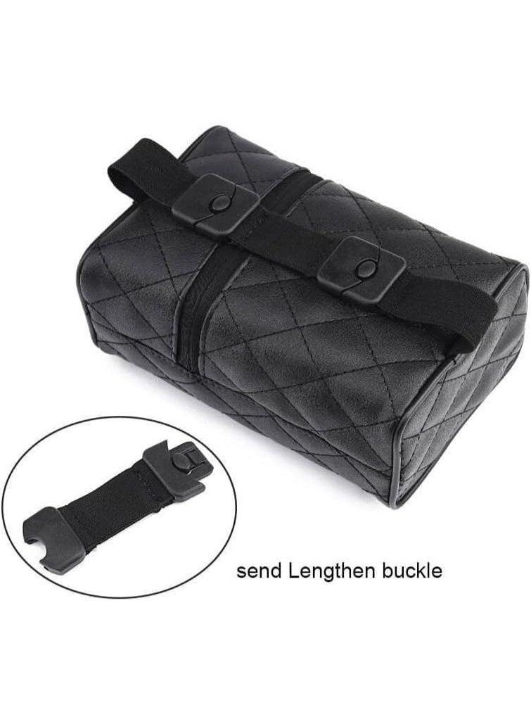 Luxury Car Tissue Holder – Leather Case for Back Seat, Stylish and Durable Car Accessory - Image 5