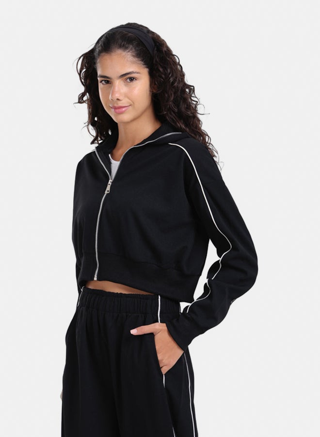 Carina Lounge Jacket with Side Stripes  - Image 2