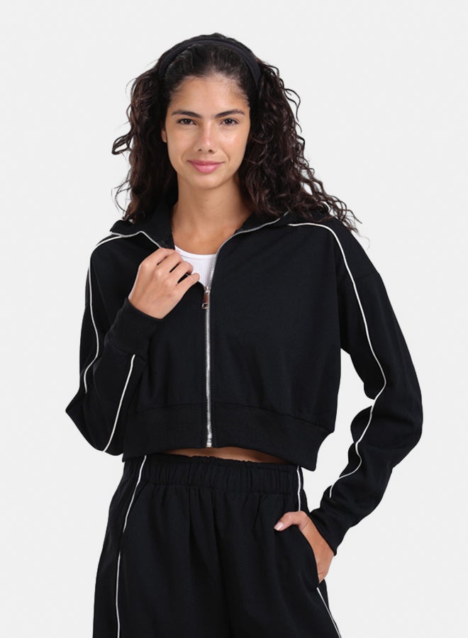 Carina Lounge Jacket with Side Stripes  - Image 1