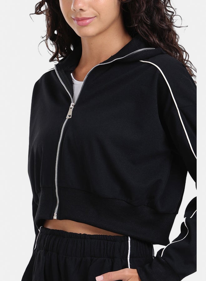 Carina Lounge Jacket with Side Stripes  - Image 4