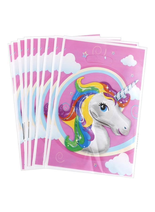 NIBEMINENT 10-Piece Unicorn Party Supplies Plate Napkin Set - Image 1