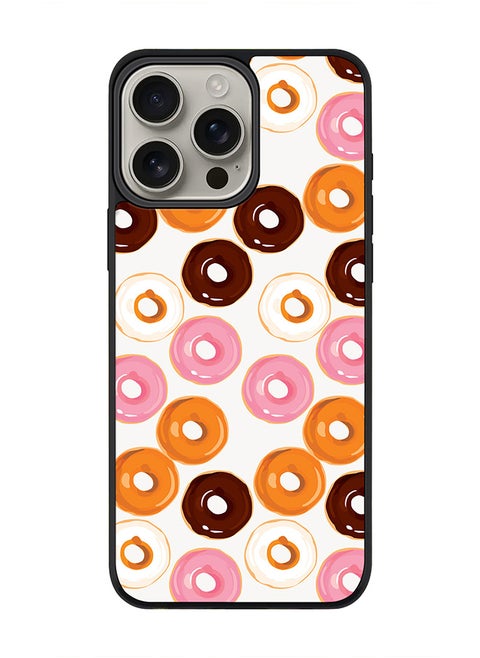 For iPhone 16 Pro Max Case [Compatible with MagSafe] Slim Magnetic cover Phone Case iPhone 16 Pro Max -Donut Drops