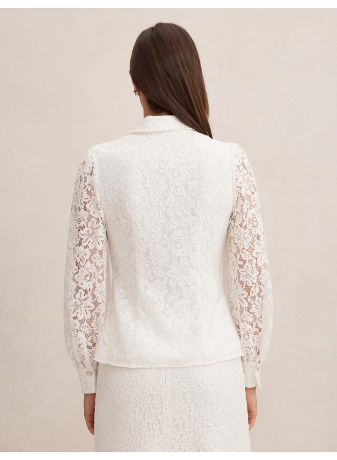 forever new Celine Lace Shirt - Image 2