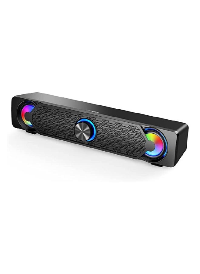 Datazone Audio System Computer Highest Quality Speaker with Contemporary Design And Excellent Sound Black - Image 2