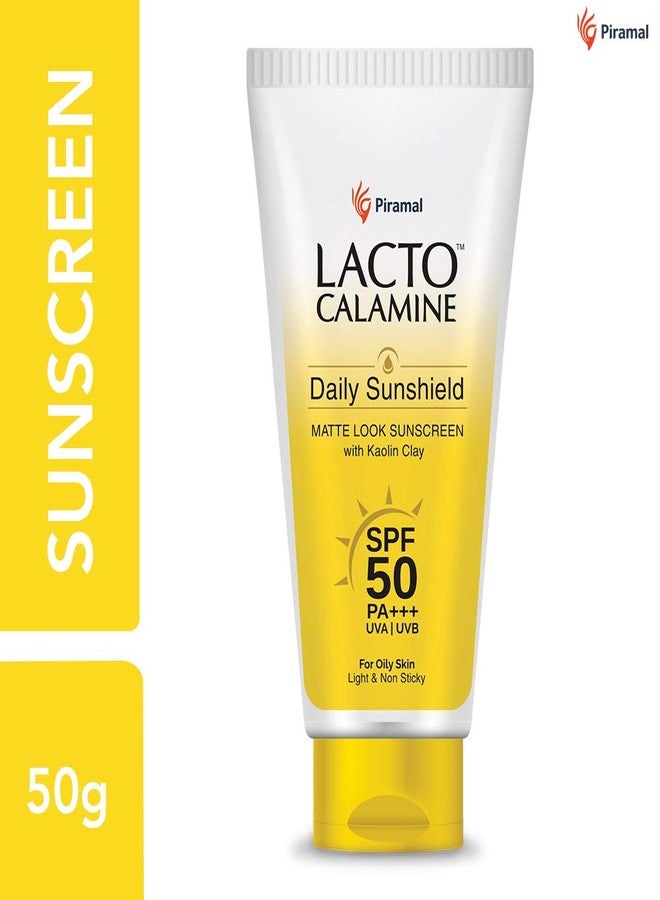 Lacto Calamine Face Lotion for Oil Balance - Combination to Normal Skin - 120 ml and Lacto Calamine Sunshield Matte Look Sunscreen SPF50 PA+++ for Oily or Acne prone skin - Image 5