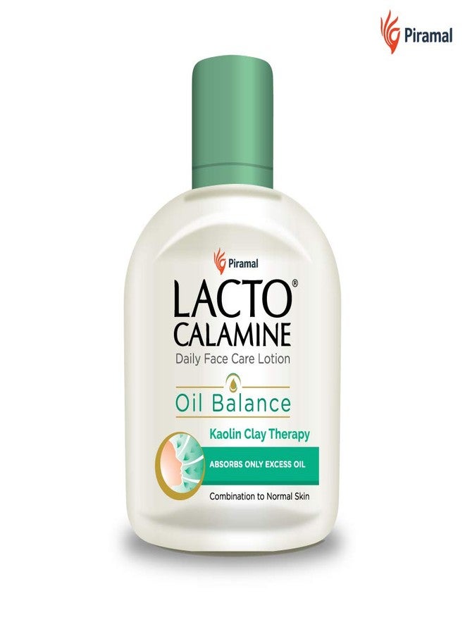 Lacto Calamine Face Lotion for Oil Balance - Combination to Normal Skin - 120 ml and Lacto Calamine Sunshield Matte Look Sunscreen SPF50 PA+++ for Oily or Acne prone skin - Image 1