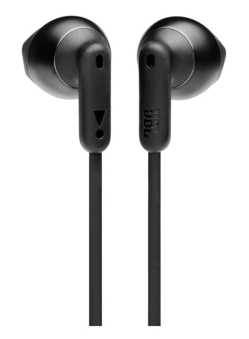 JBL Tune 215BT In-Ear Bluetooth Headphones with Mic, 16H Playtime with Quick Charge, 12.5mm Premium Earbuds with Pure Bass, BT 5.0, Dual Pairing, Type C & Voice Assistant Support, Black Black - Image 4