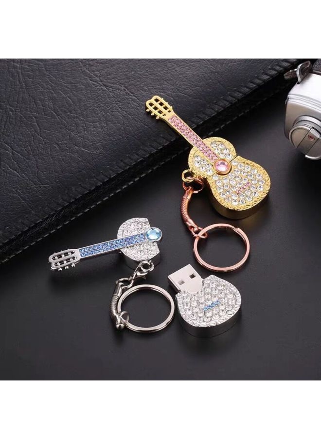 محرك فلاش USB معدني عالي السرعة كارتوني 16g32g64g128g سعة كبيرة للهاتف المحمول والكمبيوتر ثنائي الغرض مقاوم للماء USB فلاش للأولاد والبنات - اللون: فضي، سعة رأس ميكي: 128 جيجا - Image 5