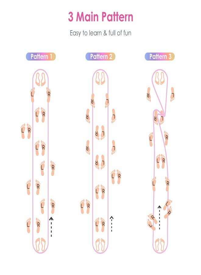 Cikyner Chinese Jump Rope, 4m Long 1.5cm Wide Elastic Chinese Ropes with Instructions French Skipping Rubber Band for Indoor and Outdoor Children Jumpsies Games, Ideal for Gifts for Girls and Boys - Image 4
