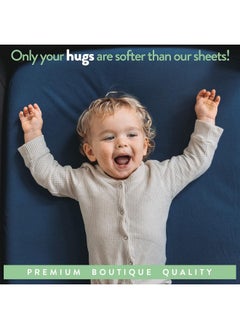 Joey + Joan Joey + Joan Mini Portable 24x38 Fitted Crib Sheets  - Image 5