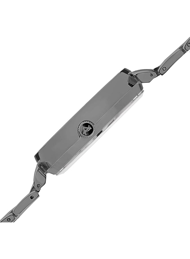 August Steiner Men's Multifunction Oversized Fashion Watch With Big Numbers and Day of Week Date and 24 Hour Subdial on Bracelet - Image 3