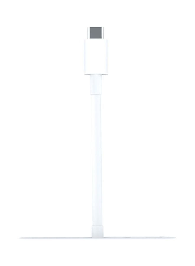 7-In-1 Type C Adapter Hub With 4K HDMI, VGA, 3.5mm Audio Jack, USB 3.0, 2.0 And PD Quick Charge Port White - Image 3