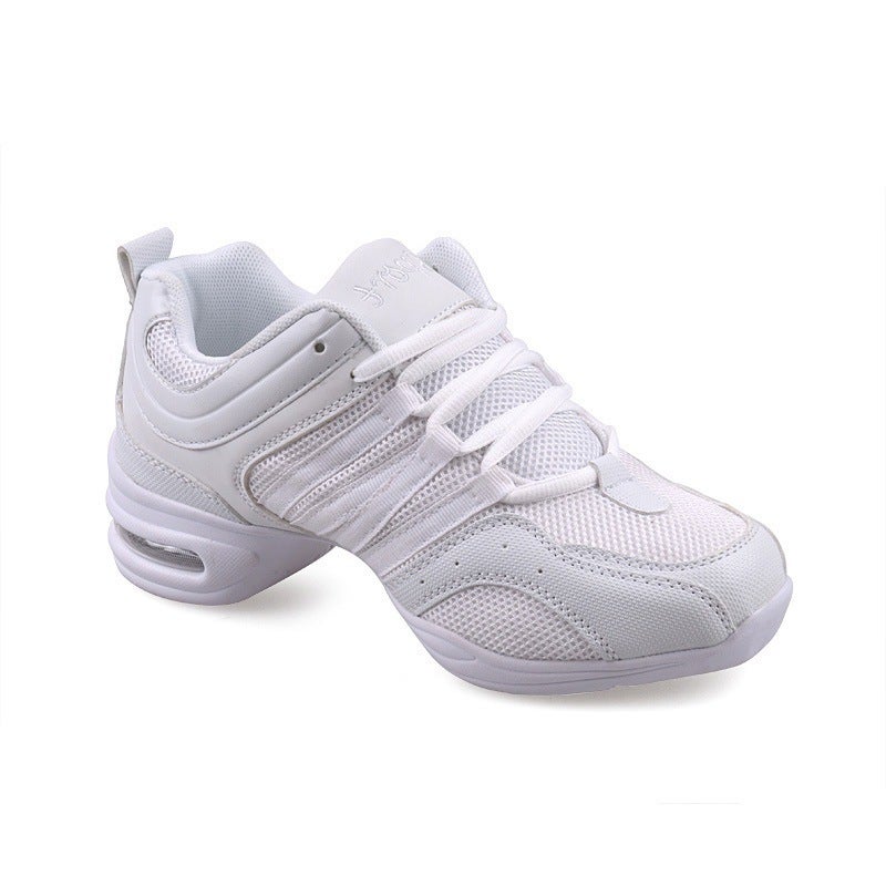 Jinjiang Factory Adult Dance Shoes Modern Dance Mesh Soft Bottom Jazz Dance Shoes Four Seasons Sports Fitness Shoes One Piece - Image 1