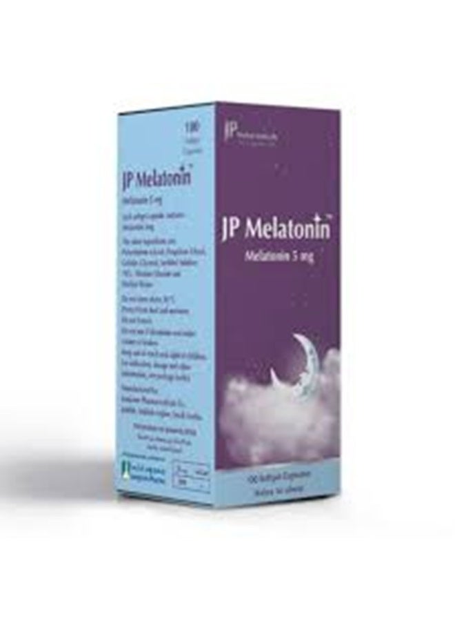JAMJOOM PHARMA Melatonin JP, Melatonin 5 mg 100 cap - Image 4