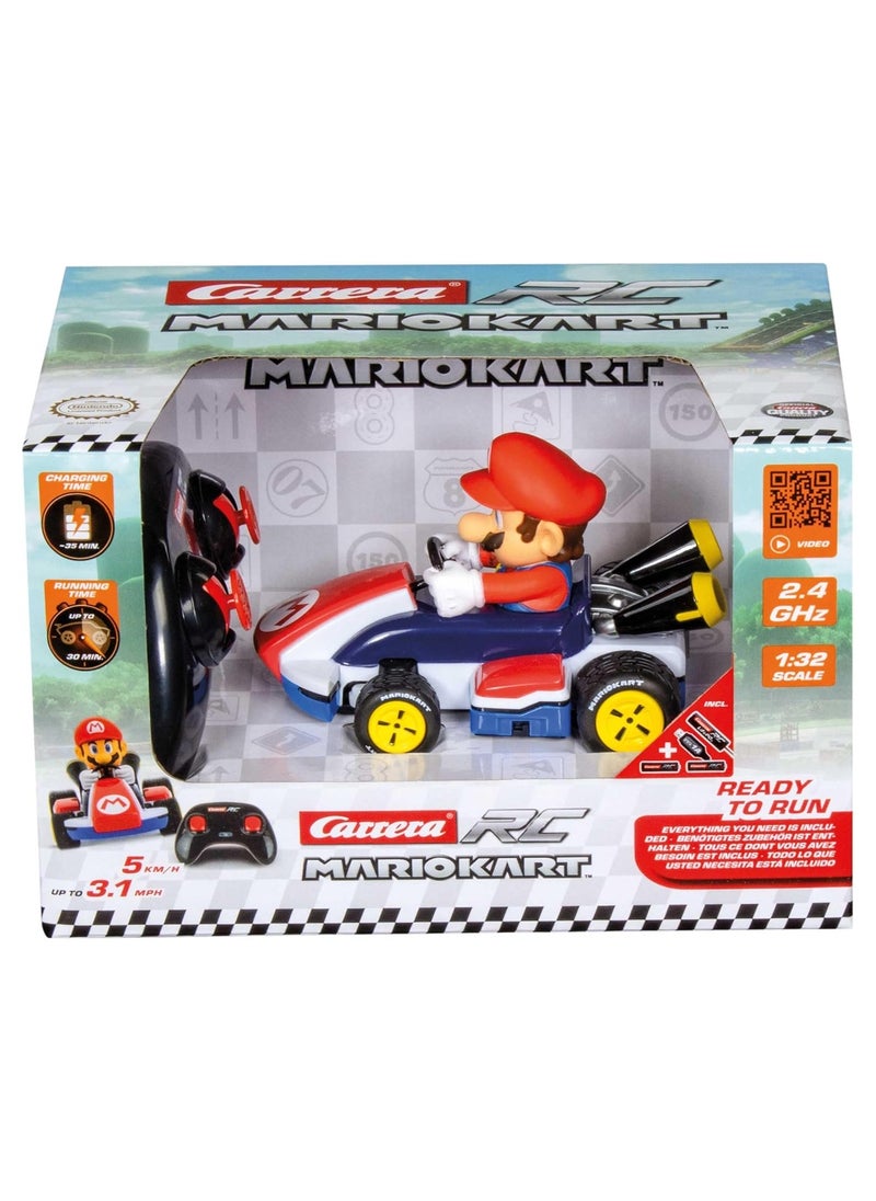 Carrera Carrera RC Mario Kart Race Kart | 2.4GHz Remote-Controlled Mario Vehicle | Official Nintendo Design | Perfect for Kids, Adults & Collectors  - Image 1