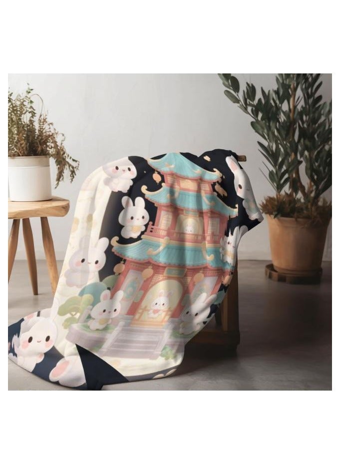 general Flannel thin blanket (warm and comfortable, suitable for sleep, gaming, dust removal and sandproof) 150cm*200cm - 1102 - Image 1