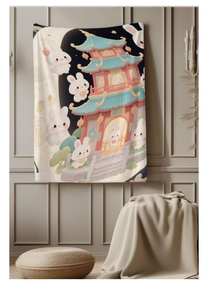 general Flannel thin blanket (warm and comfortable, suitable for sleep, gaming, dust removal and sandproof) 150cm*200cm - 1102 - Image 4