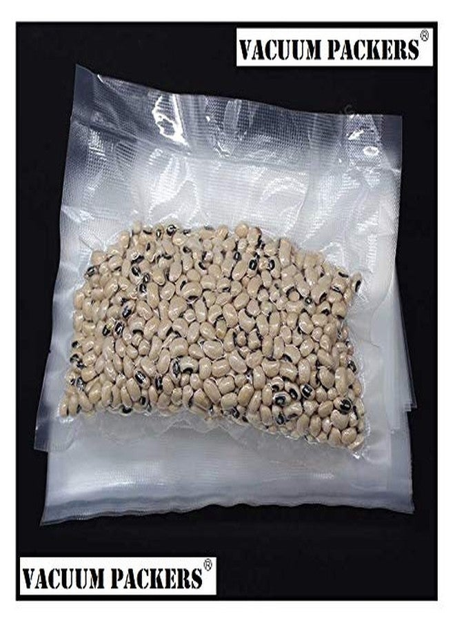 VACUUM PACKERS 15cm x 20cm Dotted Embossed Transparent Food Vacuum Pouches pack of 100 pcs - Image 4