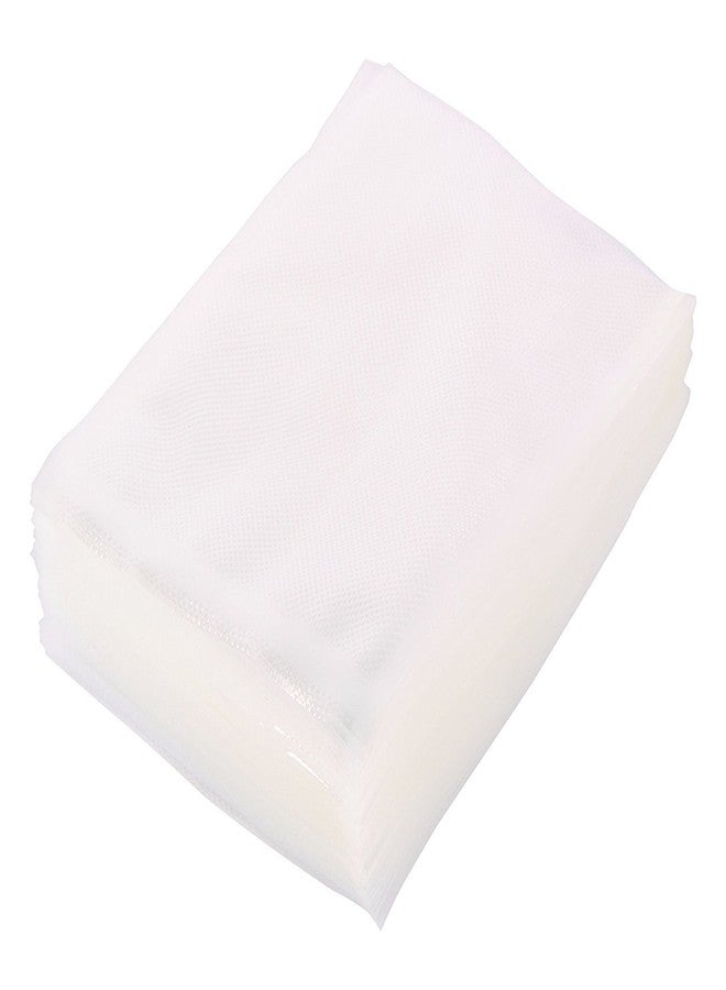 VACUUM PACKERS 15cm x 20cm Dotted Embossed Transparent Food Vacuum Pouches pack of 100 pcs - Image 1